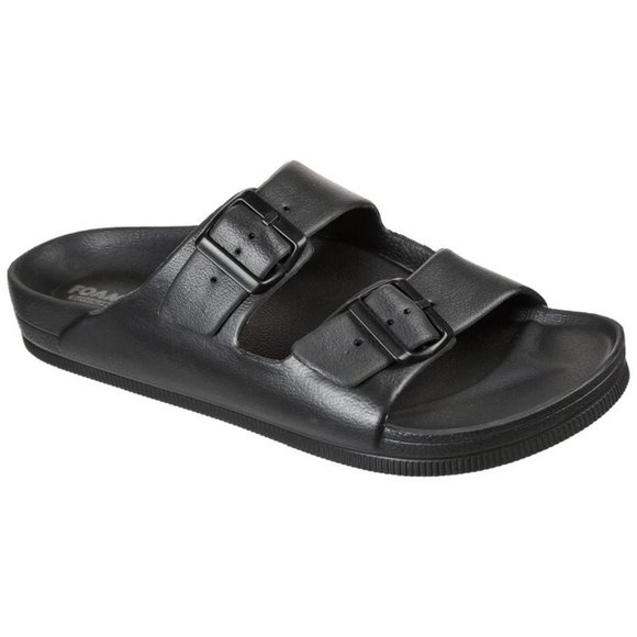 Skechers Foamies Light Weight Comfortable Dual Strap Sandals Size 10 Black main image 7